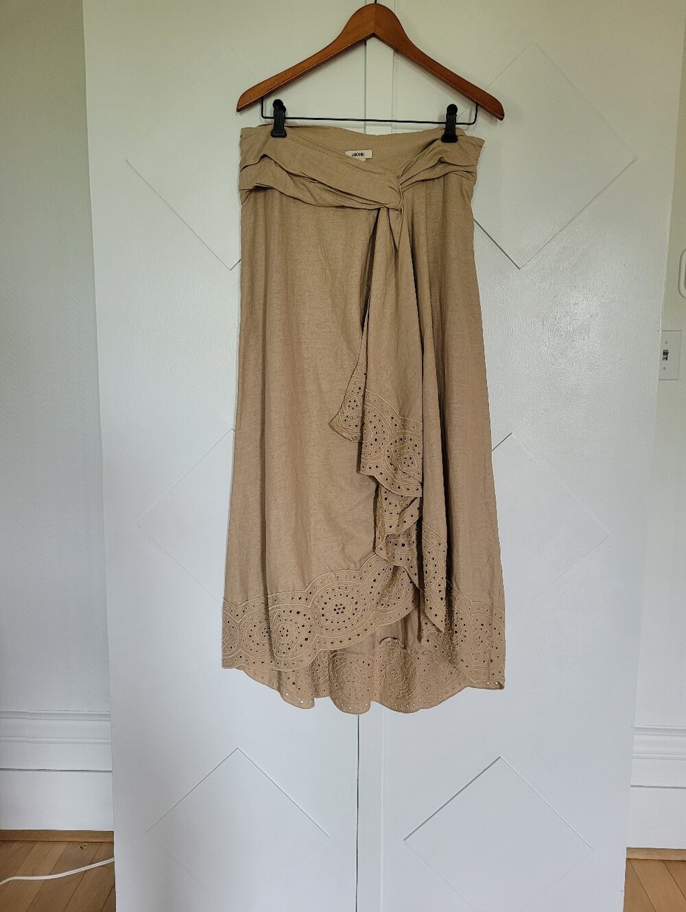 JASON WU Linen blend MIDI, maxi skirt, 8